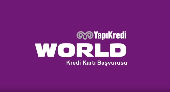 Yapı Kredi Bankası World Card kredi kartı başvurusu