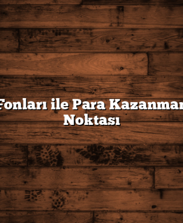 Yatırım Fonları ile Para Kazanmanın 5 Püf Noktası