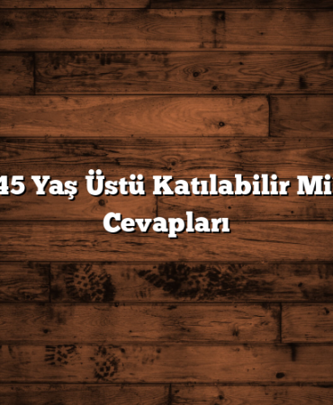 BES 45 Yaş Üstü Katılabilir Mi? İşte Cevapları