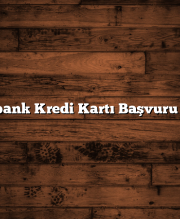 Denizbank Kredi Kartı Başvuru Süreci