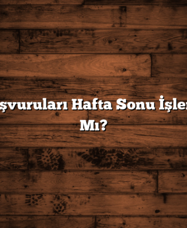 Kredi Başvuruları Hafta Sonu İşlem Yapılır Mı?