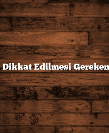 Borsada Dikkat Edilmesi Gereken 5 Kural