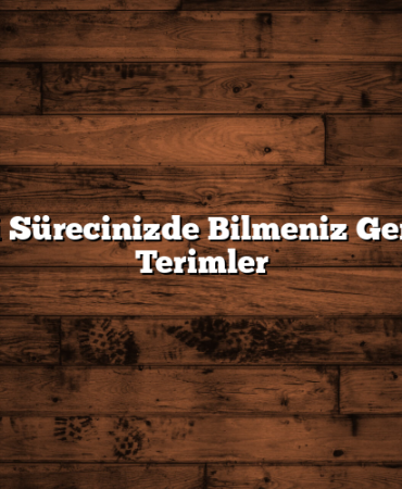 Kredi Sürecinizde Bilmeniz Gereken Terimler
