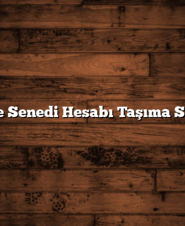 Hisse Senedi Hesabı Taşıma Süresi