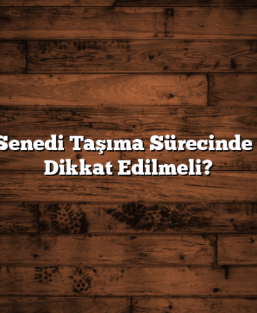 Hisse Senedi Taşıma Sürecinde Nelere Dikkat Edilmeli?
