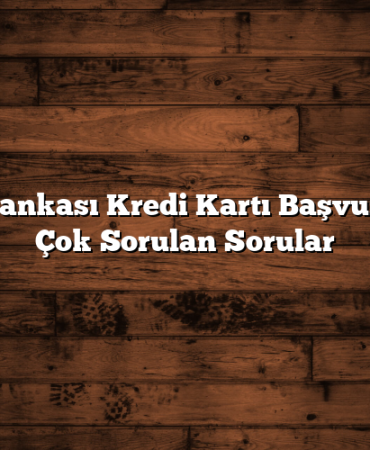 Ziraat Bankası Kredi Kartı Başvurusu: En Çok Sorulan Sorular