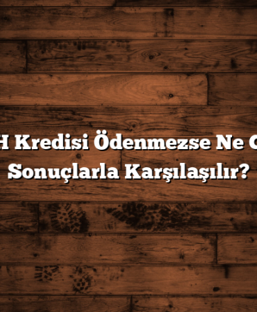 BCH Kredisi Ödenmezse Ne Gibi Sonuçlarla Karşılaşılır?