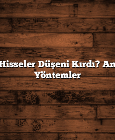 Hangi Hisseler Düşeni Kırdı? Analiz ve Yöntemler