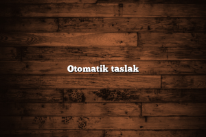 Otomatik taslak 300x200 - Otomatik taslak