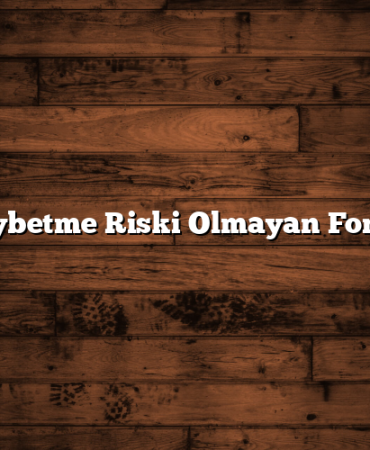 Kaybetme Riski Olmayan Fonlar
