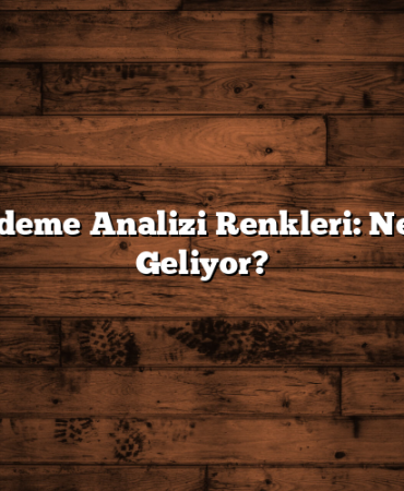 Hisse Kademe Analizi Renkleri: Ne Anlama Geliyor?