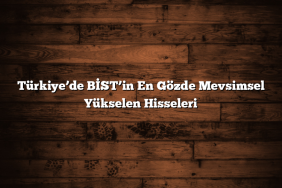 Türkiye’de BİST’in En Gözde Mevsimsel Yükselen Hisseleri