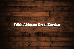 Yıllık Aidatsız Kredi Kartları
