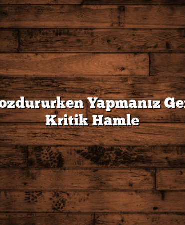 Altın Bozdururken Yapmanız Gereken 3 Kritik Hamle