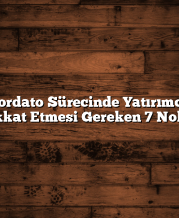 Konkordato Sürecinde Yatırımcıların Dikkat Etmesi Gereken 7 Nokta