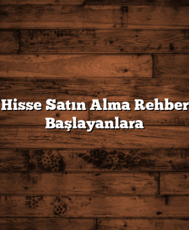 Borsa Hisse Satın Alma Rehberi: Yeni Başlayanlara