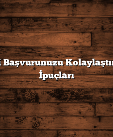 Kredi Başvurunuzu Kolaylaştıracak İpuçları