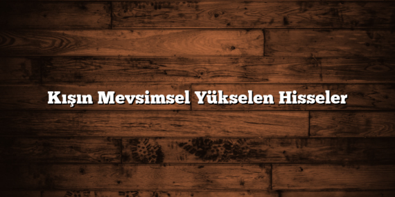 Kışın Mevsimsel Yükselen Hisseler