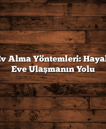 Faizsiz Ev Alma Yöntemleri: Hayalinizdeki Eve Ulaşmanın Yolu