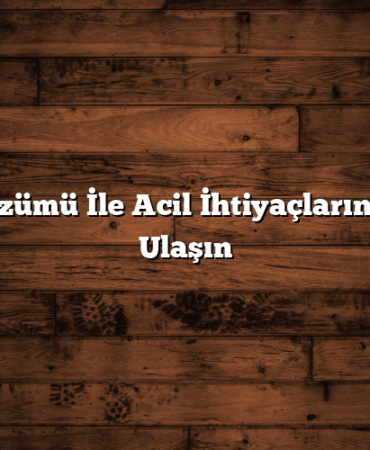Nakit Çözümü İle Acil İhtiyaçlarınıza Hızla Ulaşın
