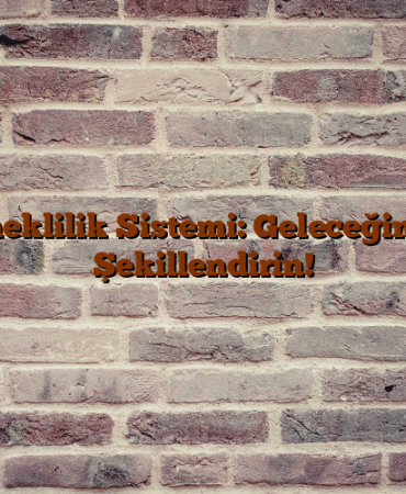 Emeklilik Sistemi: Geleceğinizi Şekillendirin!