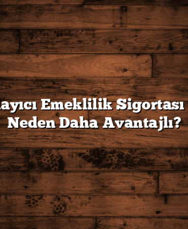 Tamamlayıcı Emeklilik Sigortası BES’ten Neden Daha Avantajlı?