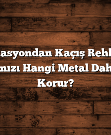 Enflasyondan Kaçış Rehberi: Paranızı Hangi Metal Daha İyi Korur?