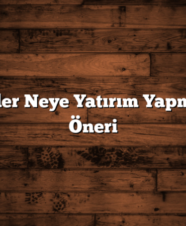 Gençler Neye Yatırım Yapmalı: 5 Öneri