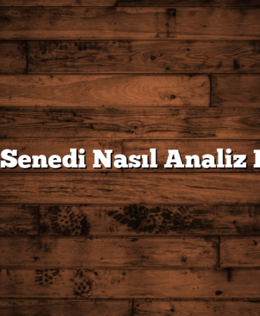 Hisse Senedi Nasıl Analiz Edilir?